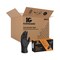 Kleenguard Kraken Grip, Disposable Gloves, 6 mil Palm, Nitrile, Powder-Free, Large, 1000 PK, Black 49277 - alternate 1